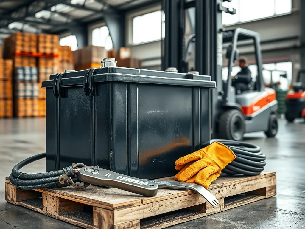 Akumulator do wózka widłowego – jak wybrać i konserwować?